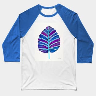 Indigo Alocasia Baseball T-Shirt